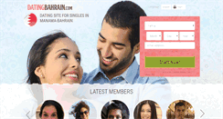 Desktop Screenshot of datingbahrain.com